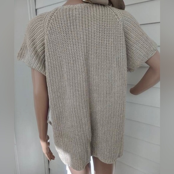 Liz Claiborne Silk Rayon Sweater 80s 90s New Old Stock L - Picture 3 of 6